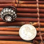 Premier Designs Multi Crystal Dome Ring Size 8 Photo 8