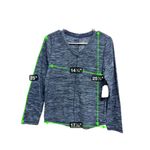 st. john's bay  Women’s‎ Heathered Blue Long Sleeve Tee XS Photo 6