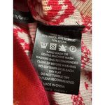 Vintage Nordic Meister Winter Sport Ski Sweater Women's 1/4 Zip Sz S Wool blend Red Photo 2