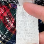 Requirements Vintage  Plaid Midi Skirt Size 9/10 Blue Red Green Elastic Waist Photo 7