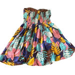 I Love H81  an American Brand women's medium strapless floral mini dress Photo 1