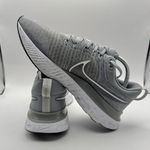 Nike  React Infinity Flyknit 2 Running Shoes Gray Sneakers Women's 10 Photo 5