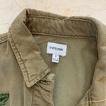 Sneak Peek Like New Green and Rose Military Jacket Photo 1