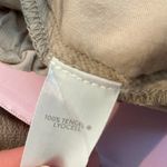 Pure jill Tan Linen Blend Wide Leg Capri Pants Medium Brown Photo 3