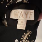 WAYF  Floral Embroidered Sheer Mesh Blouse‎ Small Velvet Bow Romantic Whimsigoth Photo 6