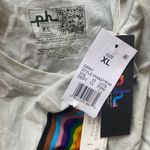 NEW PHLUID Rainbow Graphic Short Sleeve Pride T Shirt Gray Size XL LGBTQ Photo 3