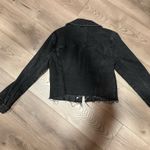 Hollister  Black Denim Jacket, cropped size small  Photo 5
