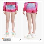 Off-White Degrade Shorts Bleach Fuschia Photo 2