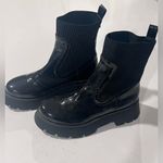 Circus by Sam Edelman  Larissa Patent Lug Platform Chelsea Boots Women’s Size 9.5 Photo 4