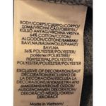 CHAPS Lace Up Sweatshirt Women Blue Rugged Blue Size Large Cotton Blend G2 Photo 4