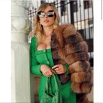 ZARA  Blazer Dress Textured Weave Tweed‎ Blogger Fave Sz Medium Kelly Green NWT Photo 2