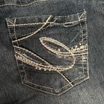 No Boundaries Vtg  Y2K Low Rise Womens Jeans Sz 9 Embroidered Sequin Patch Pocket Photo 7