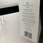 Beyond Yoga  Black Zipper Pocket Infinity Scarf Photo 4