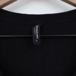 American Giant Black Ribbed Tank Top Size L Cotton Spandex Made in USA Size L Photo 2