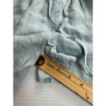 Cloth & Stone   Women XS Linen Blend‎ Smocked Waist Drawstring Shorts Blue Photo 1