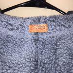 Wanakome Canada Women’s Blue Fleece Teddy Asymmetrical Zipper Jacket Photo 12