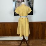 Super Cute Boden Sophia Yellow Geometric Shirt Dress! Size 16 Photo 5