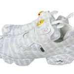 Reebok NEW X Vetements White Leather Sneakers Size 6 Photo 1