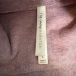Babaton Aritzia |  Pink Knit Cotton Blend Turtleneck Pullover Long Sleeve Small Photo 4
