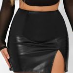 SheIn Faux Leather Skirt Photo 0