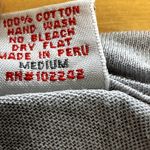 Only Hearts  Cardigan Sweater 100% Cotton Button Front V-Neck Long Sleeve Gray M Photo 2