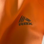 RBX Activewear for women Orange and Gray Hoodie Jacket front zip size large Photo 4