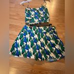 ZARA ‎ Linen Blend Crop Top and Shorts NWT Size S Photo 2