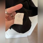 New Oversized Boatneck Black Knit Sweater Photo 3