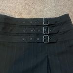 EXPRESS Vintage Schoolgirl Triple Belt Buckle Skirt Photo 1