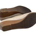 Aerosoles  Size 10 Business Casual wedge Textured Front Wedge Loafers Beige Photo 10