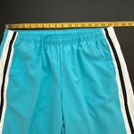 Nike NWT  Blue Striped Elastic Waist Activewear Cropped Track Pants Size Large Photo 11