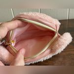 New Rare Vintage Sunlemon Fluffy Tatton Bear From Japan Zip Plush Pouch Bag Pink Photo 5