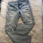 American Eagle  AEO skinny stretch distressed jeans size 4 regular Photo 0