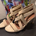 Donald Pliner  Beige Strappy Heels Photo 0