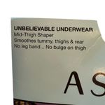 Unbelievable Underwear Mid Thigh Shaper Assets Black Size 4 New Photo 1
