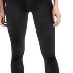 Athleta  Elation Velvet Tight Leggings Womens Plus 2X Black Athleisure Cozy Yoga Photo 0
