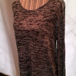 One World  Long Sleeve Top Mesh/Knit Back Photo 7