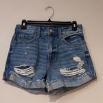 Aeropostale  High-Rise Denim Mom Shorts Size 2 Photo 2