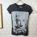 Hollywood Legends Graphic Portrait Tee Gray Short Sleeve T Photo 4