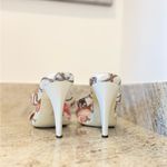 Gucci Satin Printed Slides Women's Size: 9 Photo 5