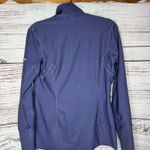 Nike  Athletic Full Zip Long Sleeve Jacket Blue Small Photo 2