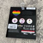 Crocs NEW Disney Pride Rainbow Mickey Charm Set Photo 1