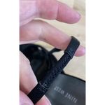 Nine West  Black Women's Revengez Textile Sandal Heels‎ - Size 9.5 M Photo 8