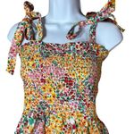 J.Crew  flower print smocked Peplum Top‎ Photo 1