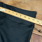 Mono B size small black foil high waist biker shorts discreet phone pouch new Photo 6