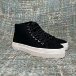 Vagabond NWOB - Shoemakers Teddie Textile High-Top Sneaker in Black Photo 5