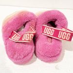 UGG  Women’s Size 6 FLUFF YEAH SLIDE SATCHET PINK MULTI SLIP ON SANDAL Photo 3