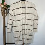 Altar'd State Altard State Long Sleeve Fuzzy Striped Cardigan Size X Small Photo 1