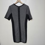 Rag and Bone Datia Combo Knit Sheath Dress Form Fitting Stretch Full Zip LARGE Photo 5