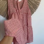 Free People  Blush and Gold Mini Dress Photo 9